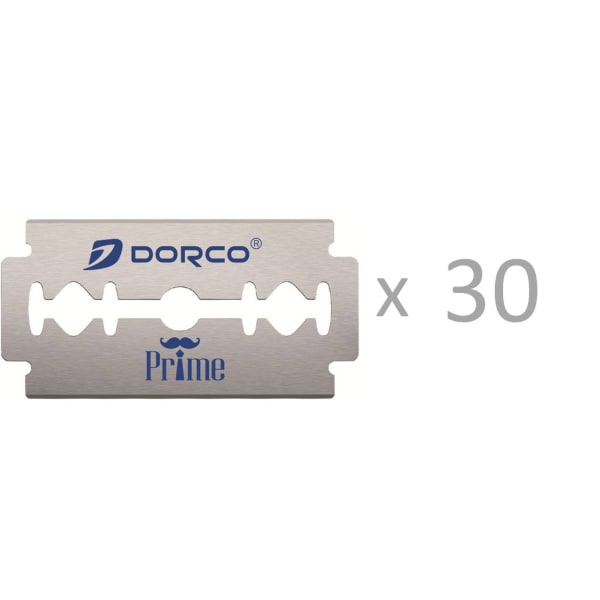 30 st (6 x 5) Dorco Prime Platinum Dubbelrakblad STP300