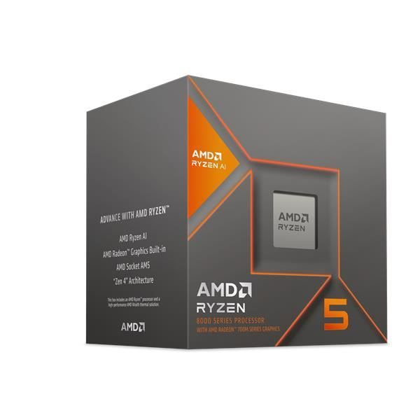 VIST PC Gaming Ryzen 5 8600G AI - 32 GB RAM - AMD Radeon 760M - 1 TB SSD - WIFI - Windows 10 Pro
