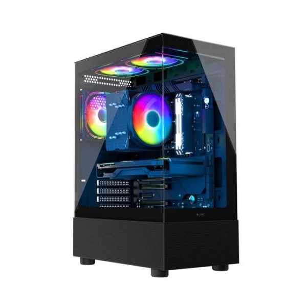 VIST LOOK Gaming PC Ryzen 5 5600X - 32 GB RAM - NVIDIA GeForce 4060 - 1 TB SSD - Windows 11 Pro