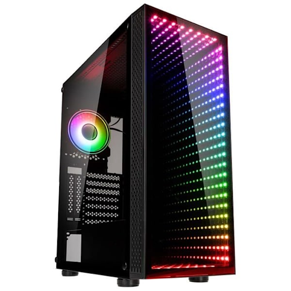Kolink VOID RIFT Midi tower Gaming-fodral, Fodral svart Svart