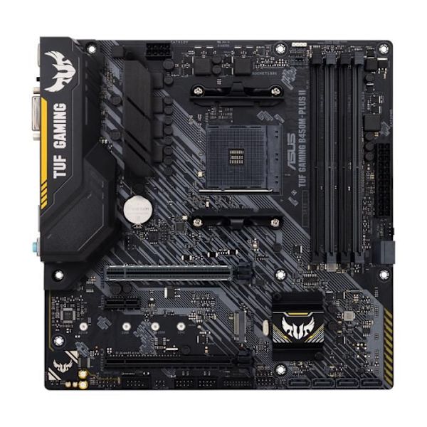 Moderkort - ASUS - TUF Gaming B450M-Plus II - AM4 - DDR4 - micro ATX