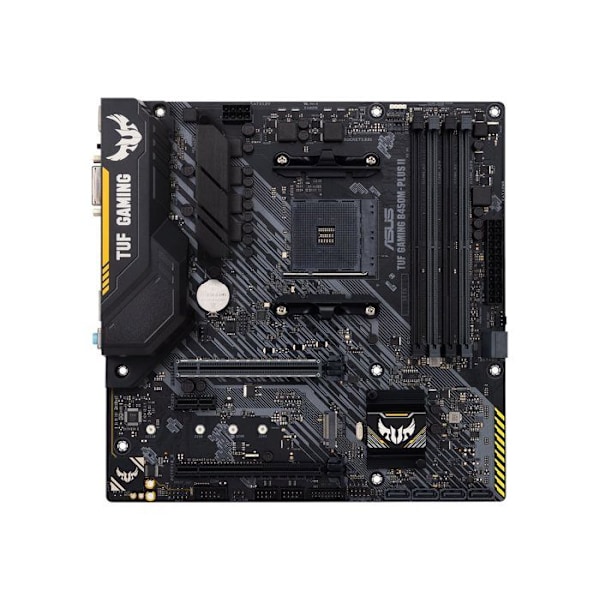 Moderkort - ASUS - TUF GAMING B450M-PLUS II - AMD B450 - Sockel AM4 - DDR4 SDRAM