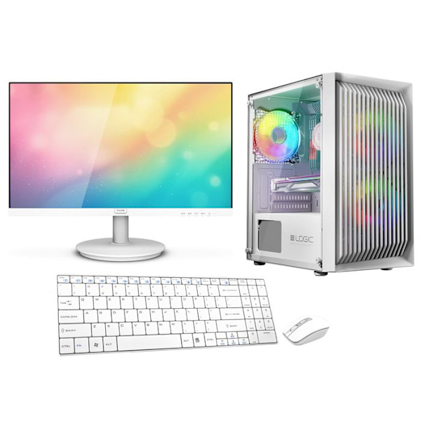 VIST Gaming Core i5 12400F - 16 GB RAM - RTX 4060 - 1TB M.2 SSD - WIFI - LCD 24 - Windows 11 Pro