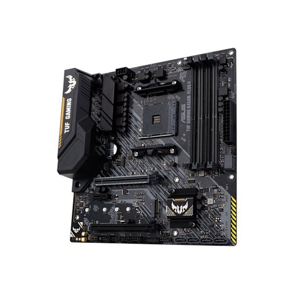 Moderkort - ASUS - TUF GAMING B450M-PLUS II - AMD B450 - Sockel AM4 - DDR4 SDRAM