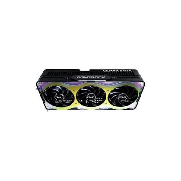 Grafikkort - PALIT - GeForce RTX 5080 GameRock - 16 GB GDDR7 - Avancerat kylsystem - ARGB-belysning