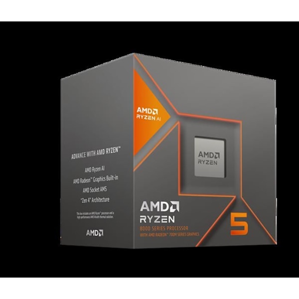 VIST PC Gaming Ryzen 5 8600G AI - 32 GB RAM - AMD Radeon 760M - 1 TB SSD - WIFI - Windows 10 Pro