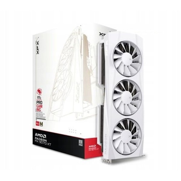 Grafikkort - XFX - Radeon RX 9070 XT - 16 GB GDDR6 - PCIe 5.0 - HDMI 2.1, DisplayPort 2.1