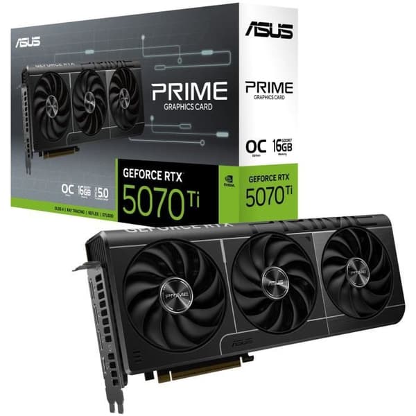 Grafikkort - ASUS - PRIME-RTX5070TI-O16G