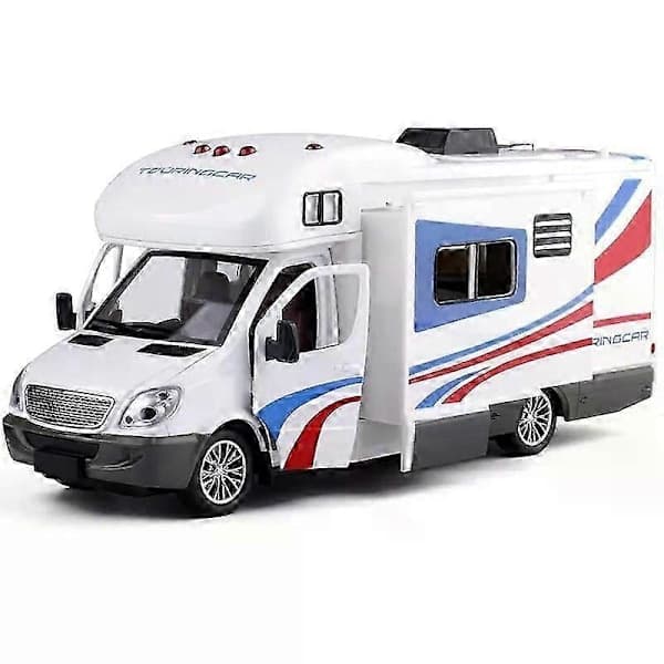 1:32 Rejse, Autocamper, Camping, Fritid, Pop-Up, Skuffe, Indbyggede Møbler, Lyd og Lys, Træk Tilbage Alt
