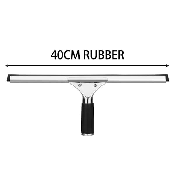 40 cm Professional Window Squeegee, Window Cleaner, Household Cleaning Squeegee, Housework Cleaning Squeegee, with Flexible R