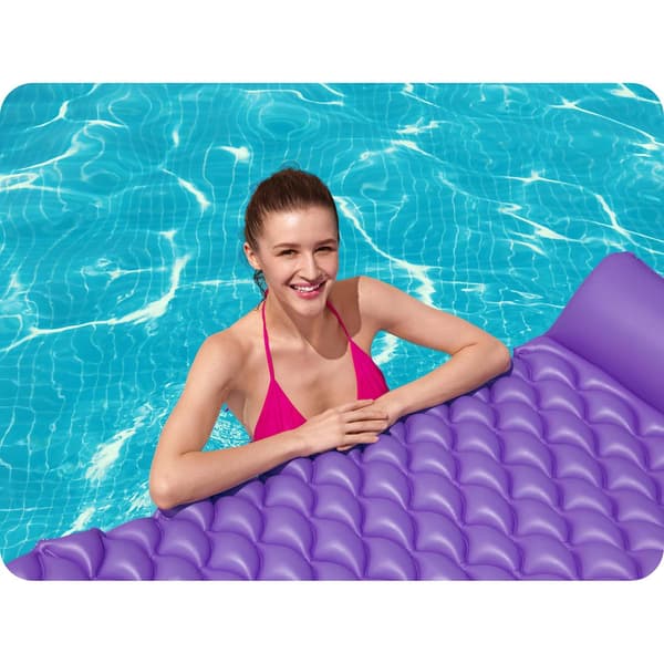 Float n Roll strandmadras 213 x 86 cm Bestway 44020 blå 1.01