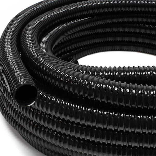 Flexibel 5 m förstärkt vakuumslang 25 mm (1 tum)