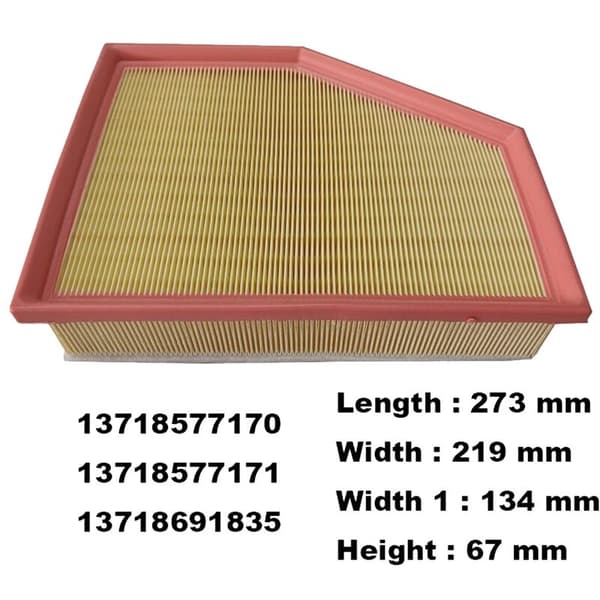 Luftfilter 13718577170 til - X3 G01 2017 2018 2019 2020 2021 2022-Nu