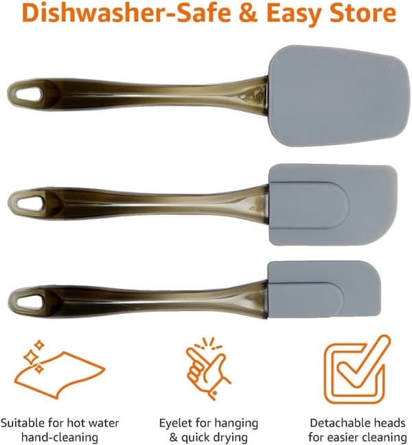 Basics - Dejskraber, silikone, 3-pak