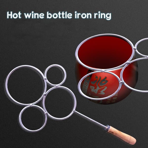4-ring Heated Glass Bottle Cutter Durable Labor-Saving Bottle Cutting for Flower Pot Making
