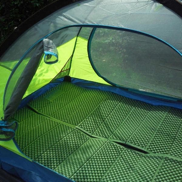 Campingmåtte Foldbar Fugtbestandig af Xpe Grøn Farve