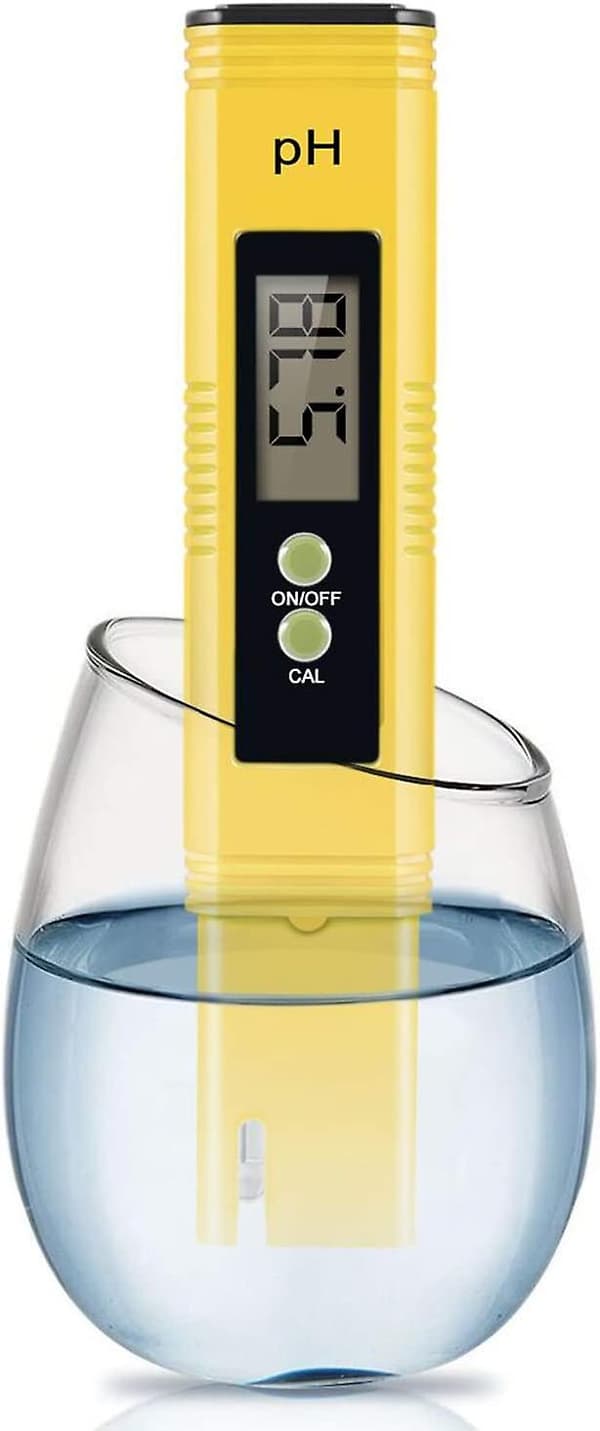 Digitalt pH-meter, 0,01Ph Høj Nøjagtighed pH-tester til Drikkevand