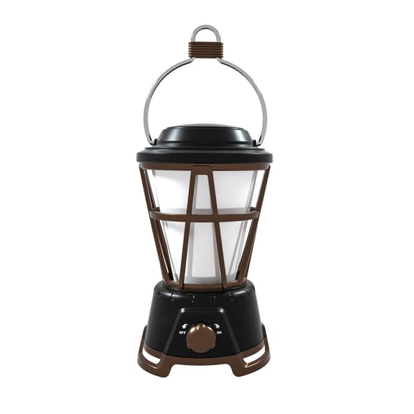 Utendørs camping teltlampe retro campinglampe solcellelading cam