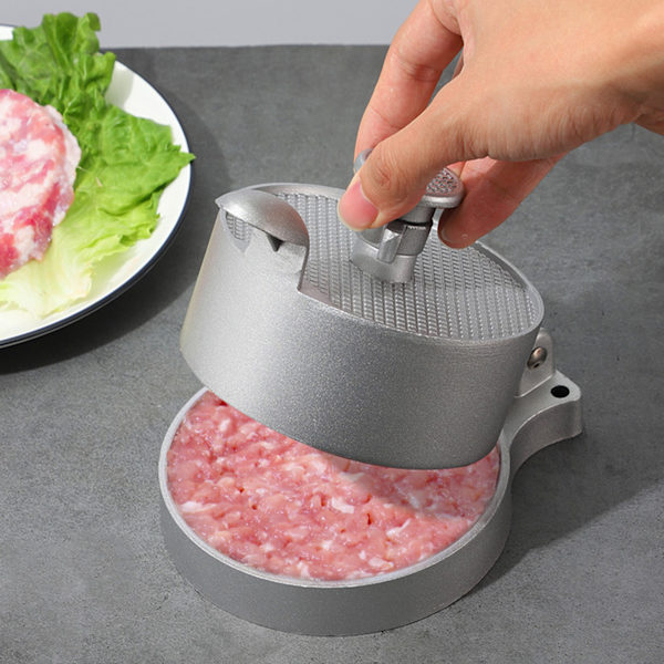 Manual Hamburger Press Patty Maker Adjustable Thickness Patty Maker For Sausage Patty Spring Spring