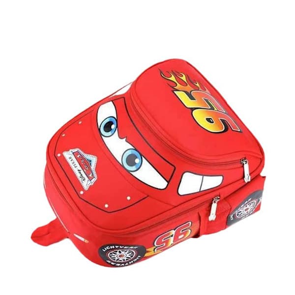 Disney Biler 3D Ryggsekk Barn Lynet McQueen Skole Barnehage Matpakke