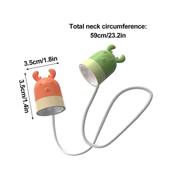 Creative Neck-hanging Desk Night Light Atmosphere Lamp Mini LED Night Light