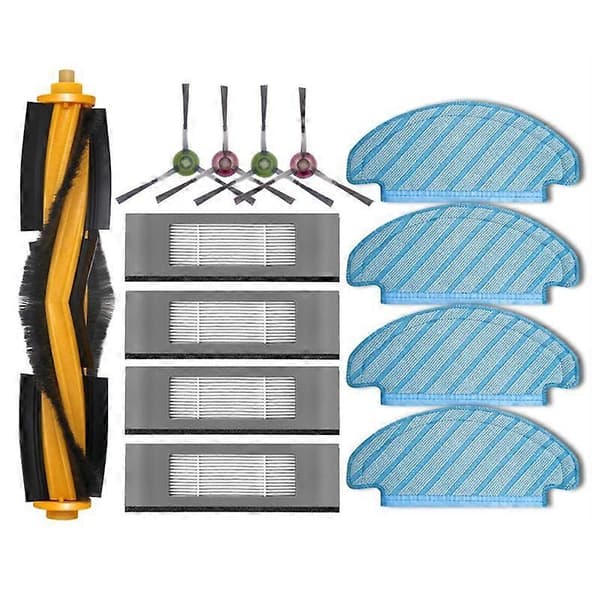 Reservedele og tilbehør til Deebot N8 / N8+ / N8 Pro+ / N8 Pro+ Plus - Hovedbørste, Sidebørste, HEPA-filter, Mo [DB] Som vist As Shown
