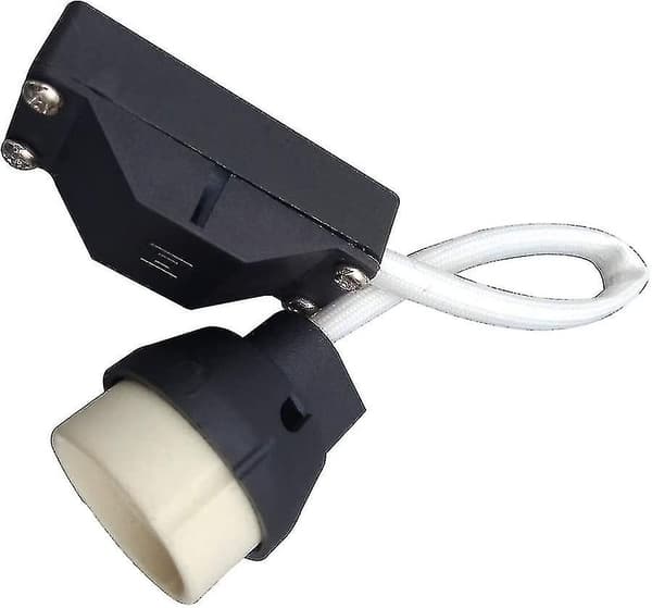 (6-pak) GU10 Lampeholder Keramisk Base Og Terminalblok/bro Med Kabel Og Isolering