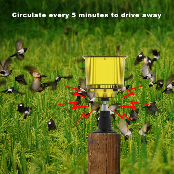 Solar-Powered Animal Repellent - Effective Wild Animal Deterrent