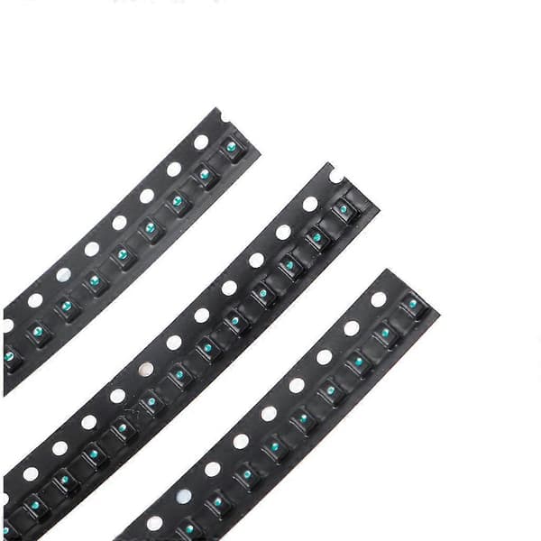 100 stk 5 farver SMD 0805 LED-lampe Rød Grøn Blå Gul Hvid Sorteringssæt