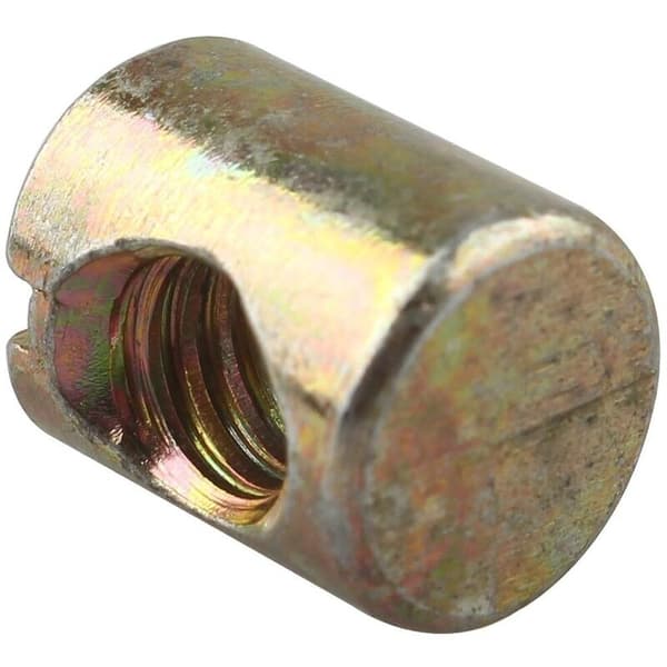10 stk M8 15mm sporbolter muttere stiftmuttere for møbler barneseng stoler - MODOU