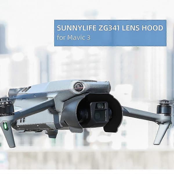 3-linssinsuojus häikäisysuojalla, gimbaalin suojus, aurinkosuoja drone-tarvikkeisiin