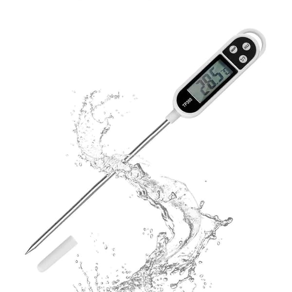 Kött Mat Godis Termometer, Sond Omedelbar Avläsning Termometer, Digital Matlagning Kök BBQ Grill Termometer med Lång Sond