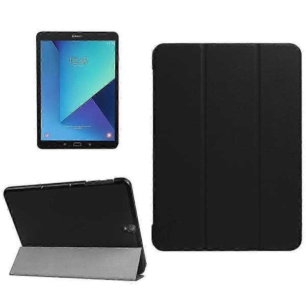 Galaxy Tab S3 9.7 \" T820/T825 Skinnveske med 3-fold stativ og Custer teksturtrekk