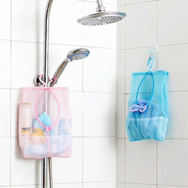 Storage Bag Robust Quick Dry with Hook Convenient Wash Bag for Kitchen