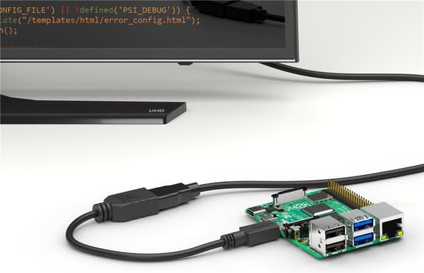 Micro HDMI™ / HDMI™-sovitin, 4K/60Hz
