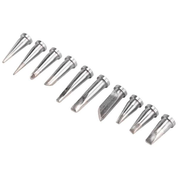 10 stk. holdbare loddespidser sæt til Weller WSD81 WD1000 WSP80 WP80 LT loddestation