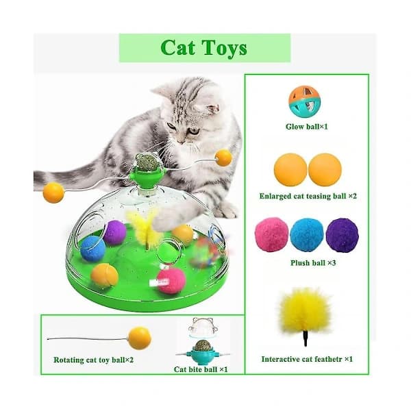 Toy, Indoor Toy for Cats, Multifunctional Toy (a)