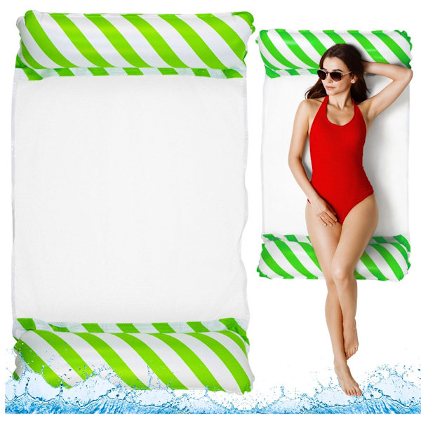 Inflatable PVC Water Hammock with Nylon Mesh, Foldable 200