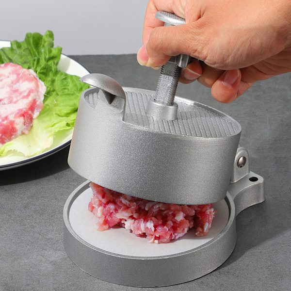 Manual Hamburger Press Patty Maker Adjustable Thickness Patty Maker For Sausage Patty Spring Spring