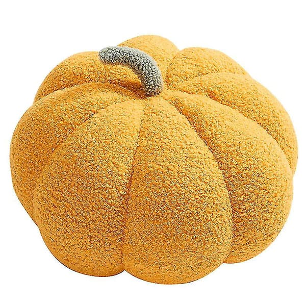 Fyldt græskar fluffy græskar plyslegetøj holdbare Halloween græskar dekorativ sofapude bløde græskar legetøj gave
