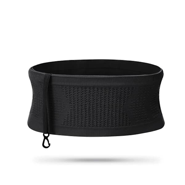 Dold midjeväska Slim Thin Waist Pack SVART L Svart L[XJ]