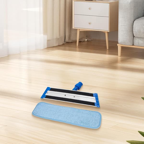 Mikrofibermoppputer for spraymopper, designet for dyp rengjøring, vaskbare for absorberende erstatning, gjenbrukbare A