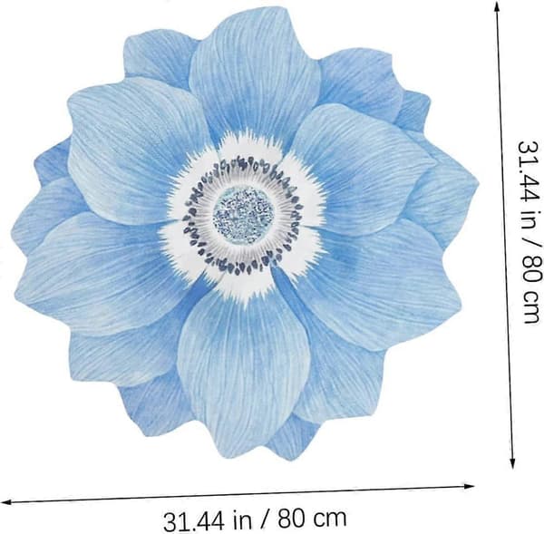 Blomstermåtte Plys Måtte Blomstrede Måtter Forår Dørmåtter Plantedekor Plys Måtte Badeværelsesmåtte Anti Dørmåtte (polyester)