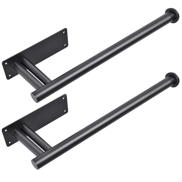 2 stk. Papirhåndklædeholder Papirrulleholder SORT