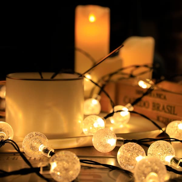 1 pakke havelys vandtætte havepynt til baghave græsplæne dæk landskab hegn jul halloween dekoration