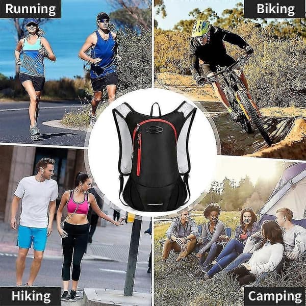 Large Capacity Hiking Cycling Backpack, Portable Breathable Sports Backpack