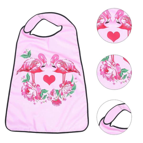 1 pc Adult Bib Reusable Waterproof Clothing Protector Elderly Patient Bib
