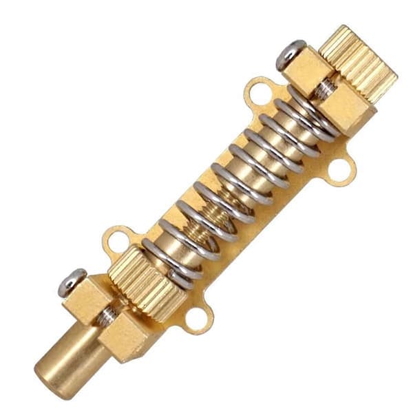 Messing Tremolo Stabilisator Gitar Tremolo Stopper Stabiliseringsenhet Kit for Elektriske Gitarer Tilbehør