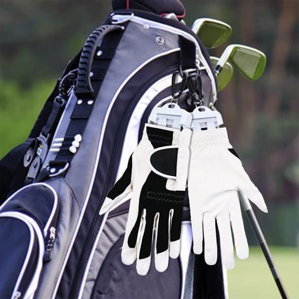 2st/1 par multifunktionshandskholder, golfhandske tørrestativ handsker Shaper Stretcher Grå Gray