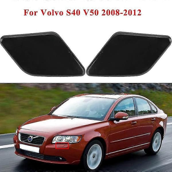 Front Bumper Headlight Washer Nozzle Spray Jet Cap For Volvo S40 V50 2008-2012 39886377 39886397 Right